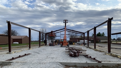 Construction of MDH Drive-Thru Photo