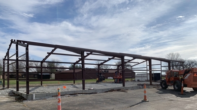 Construction of MDH Drive-Thru Photo