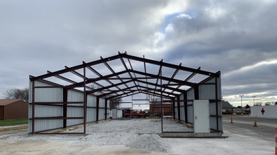 Construction of MDH Drive-Thru Photo