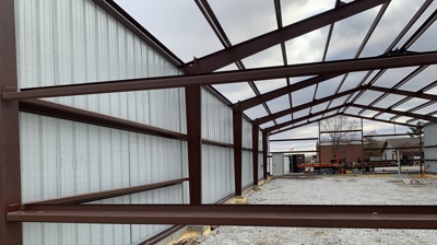 Construction of MDH Drive-Thru Photo