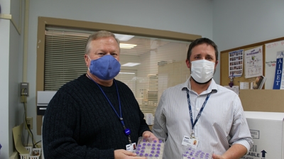 COVID-19 vaccine at MDH Photo