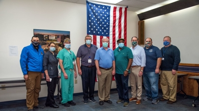 COVID-19 vaccine at MDH Photo