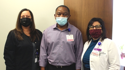 Dr. Nicholas Viyuoh & Dr. Tamara Smith, National Doctors' Day 2021 Photo