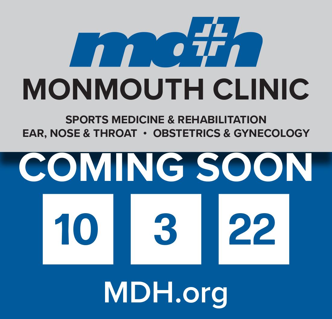 McDonough District Hospital announced it will open a new clinic in Monmouth, Illinois, starting