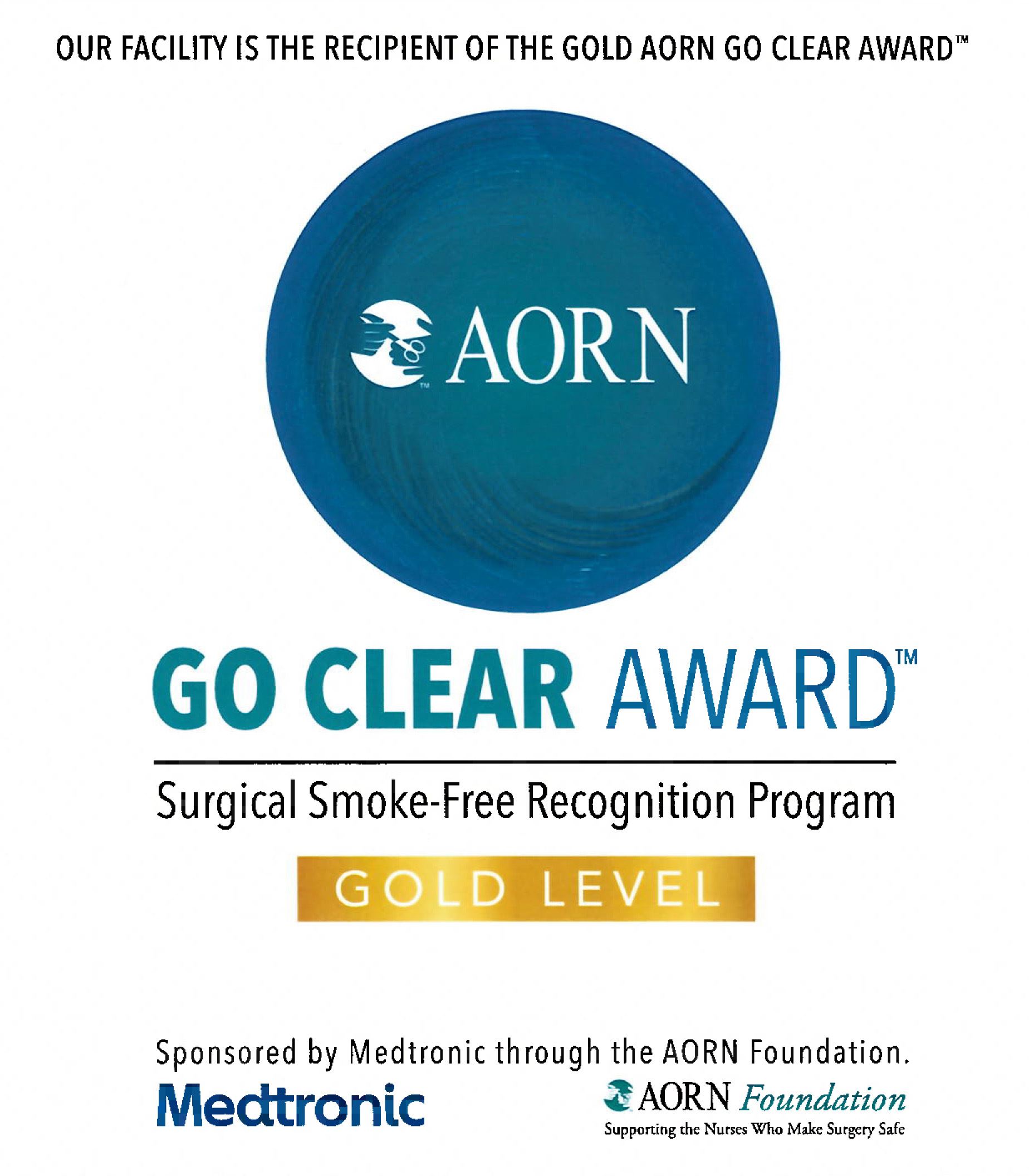 GO Clear Award