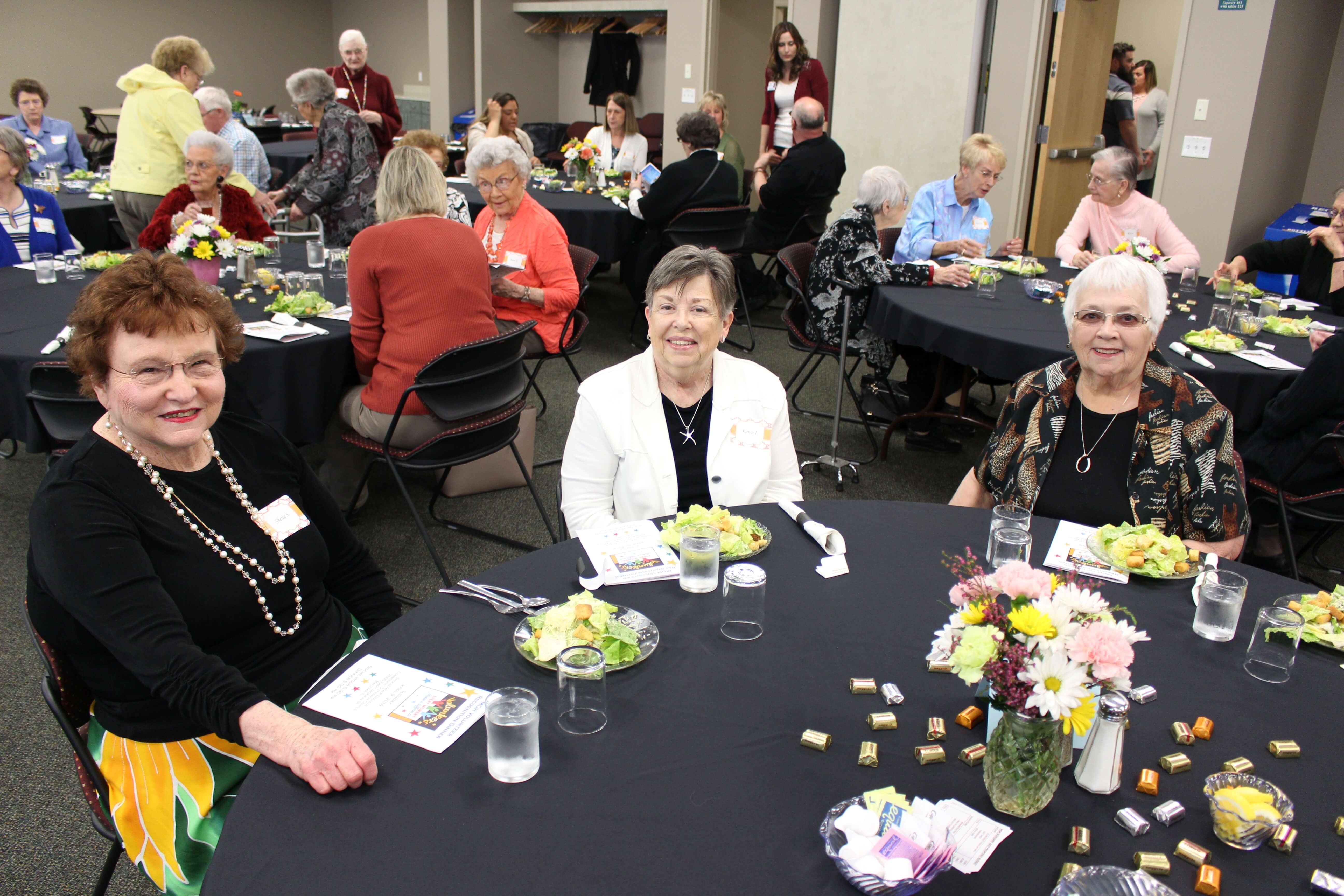 group of people at a table